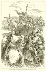 Kreuzfahrer erblicken Jerusalem