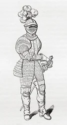 Ein Kürassier