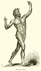 Tanzender Faun