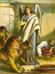 Daniel mit den Löwen