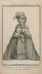 David Garrick in der Rolle von Sir John Brute