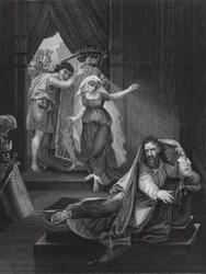 David spielt vor Saul