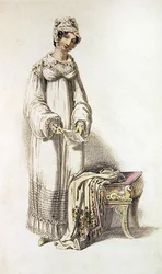 Tageskleid, Modeplatte aus Ackermann
