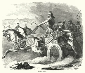 Tod von Josia (Gravur)