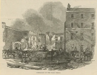 Abriss des Fleet Prison