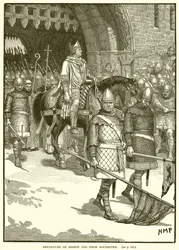 Abreise von Bischof Odo aus Rochester