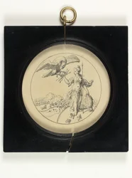 Entwurf für eine Medaille zur Erinnerung an die Schlacht von Blenheim
