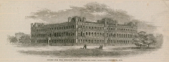 Entwurf für das Außenamt