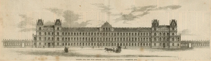 Entwurf für das Kriegsamt