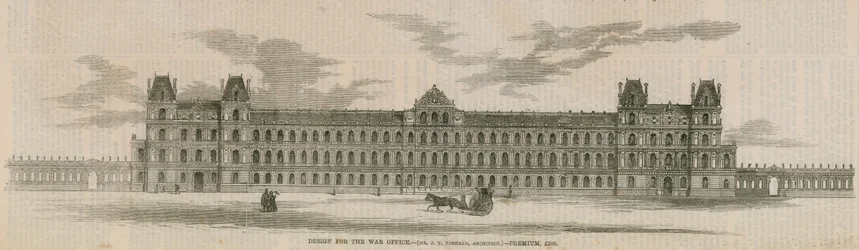 Entwurf für das Kriegsamt