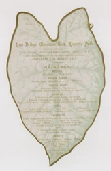 Dinner zur Feier der Grundsteinlegung an der neuen Brücke, Gloucester Gate, Regents Park, London