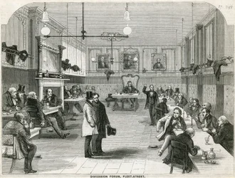 Diskussionsforum, Fleet Street, London