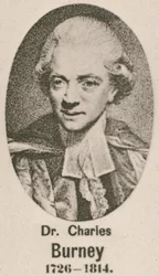 Dr Charles Burney (Gravur)