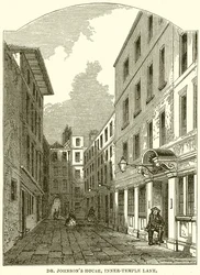 Dr. Johnsons Haus, Inner-Temple Lane