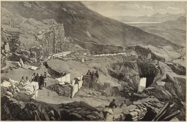 Dr. Schliemanns Ausgrabungen auf der Akropolis von Mykene