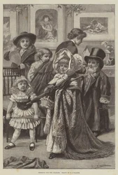 Ankleiden für die Charade