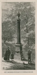 Trinkbrunnen auf dem Portman Square
