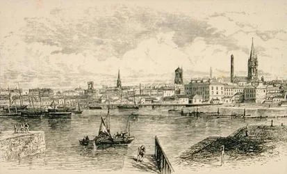 Dundee um 1880, aus 