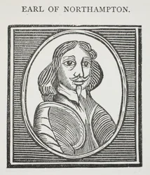 Earl of Northampton, Illustration aus Chap-books des achtzehnten Jahrhunderts von John Ashton, veröffentlicht 1882