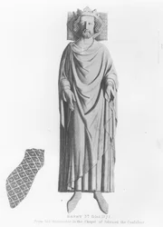 Abbild von König Heinrich III. (1207-72) von seinem Denkmal in der Kapelle von Edward dem Bekenner
