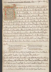 Egerton MS 2849, Membran III, um 1225-30