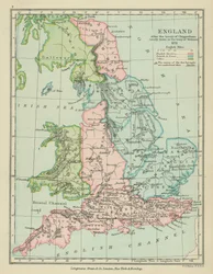 England nach dem Vertrag von Chippenham