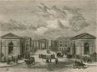 Eingang zum Euston Square Bahnhof