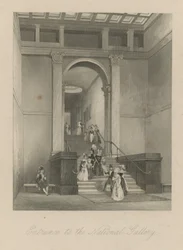 Eingang zur Nationalgalerie