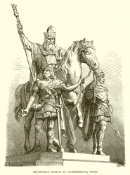 Reiterstatue von Karl dem Großen, Paris