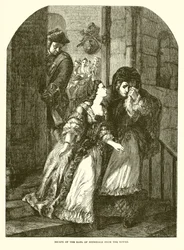 Flucht des Earl von Nithsdale aus dem Tower