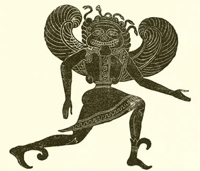 Etruskische Gorgone (Campana Museum)