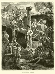 Ausgrabungen in Pompeji