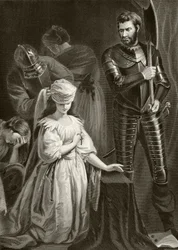 Hinrichtung von Maria Stuart, Königin von Schottland, 8. Februar 1587, aus 