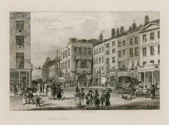 Exeter Change. Königliche Menagerie