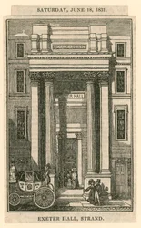 Exeter Hall, Strand, London
