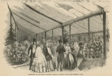 Ausstellung der Royal Botanic Society