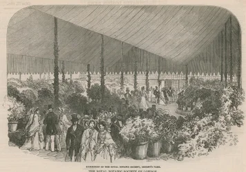 Ausstellung der Royal Botanic Society