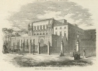 Außenansicht des neuen Ballsaals