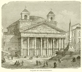 Fassade des Pantheon