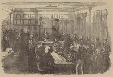 Fantasie-Hundeausstellung (Stich)