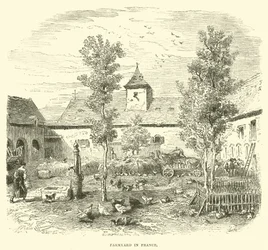 Bauernhof in Frankreich