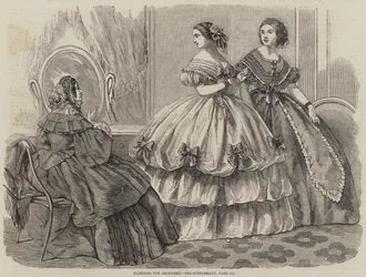 Moden für Dezember (Gravur)