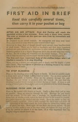 Erste Hilfe in Kürze