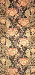 Floral, entworfen von The Silver Studio für den Einzelhändler Richard Stanway
