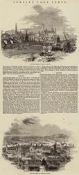 Ausländische Kornhäfen (Gravur)