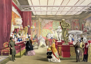 Frankreich Nr. 3, aus Dickinsons umfassenden Bildern der Großen Ausstellung von 1851, veröffentlicht 1854