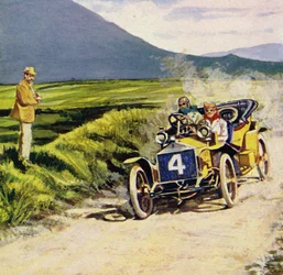 Fred Royce baute ein Auto, das die Aufmerksamkeit von Charles Rolls erregte