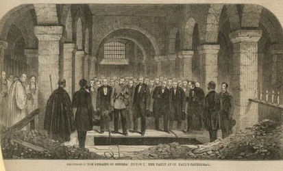 Beerdigung von Sir Thomas Picton
