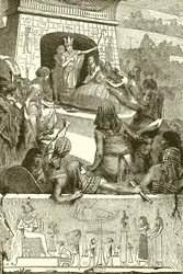 Begräbnis eines Königs