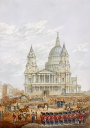 Beerdigung des verstorbenen Herzogs von Wellington